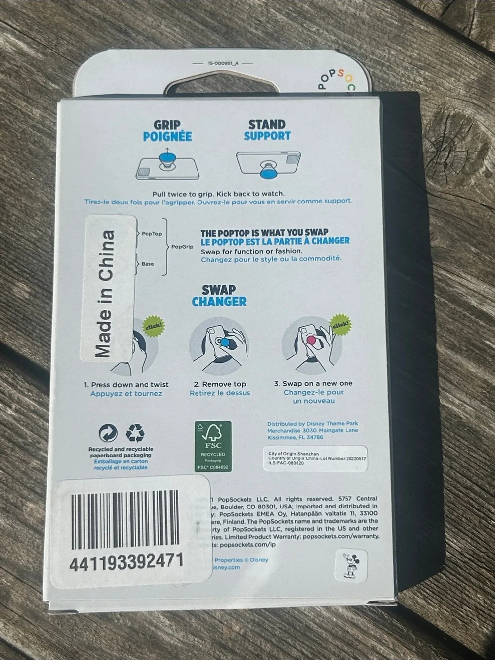 Disney popsockets popgrip